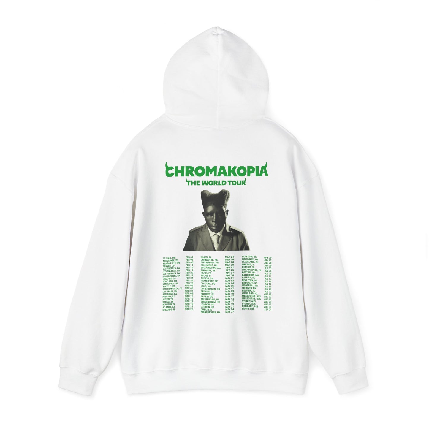 CHROMAKOPIA MERCH - CHROMAKOPIA WHITE TOUR HOODIE