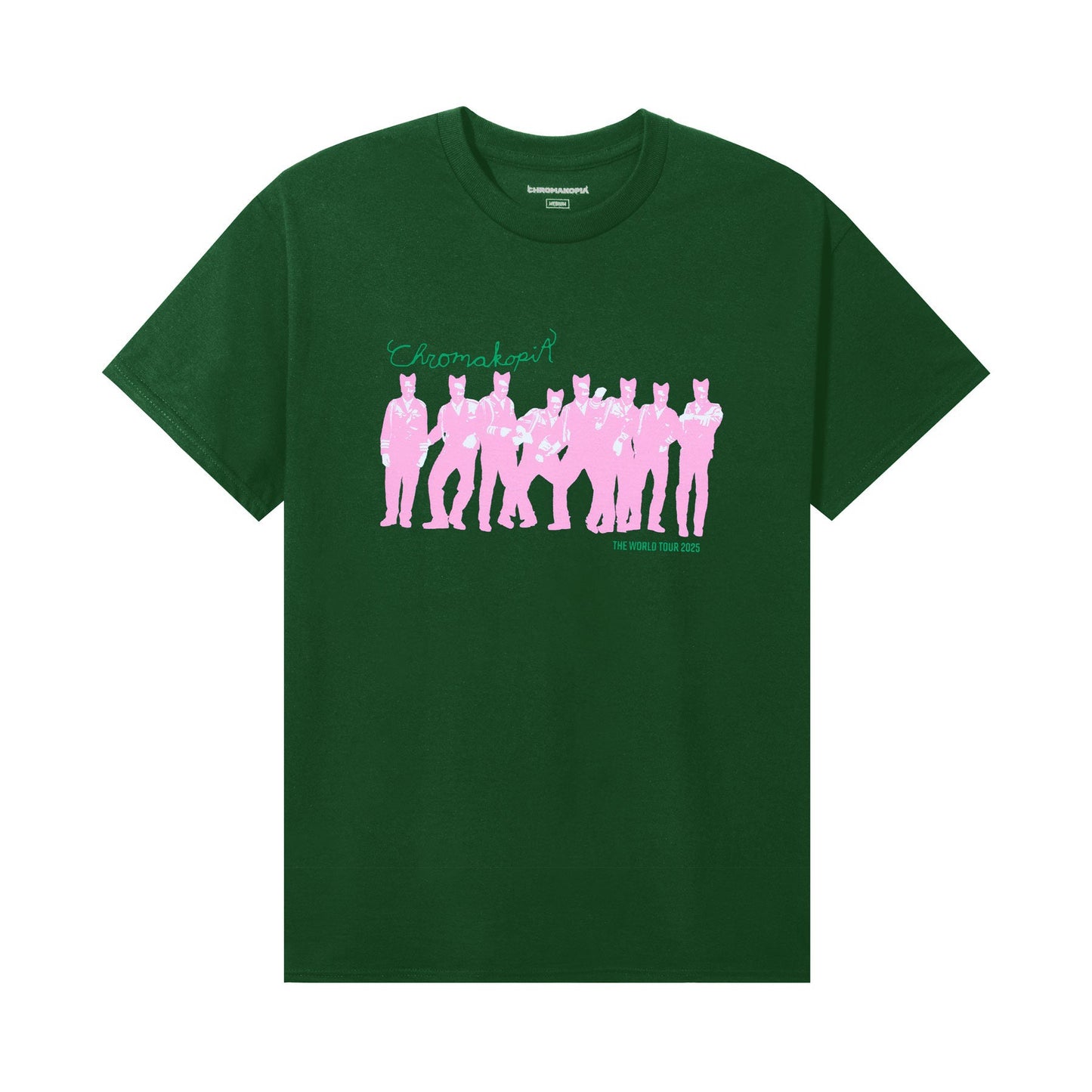 CHROMAKOPIA MERCH - CHROMAKOPIA DANCING TEE GREEN T-SHIRT