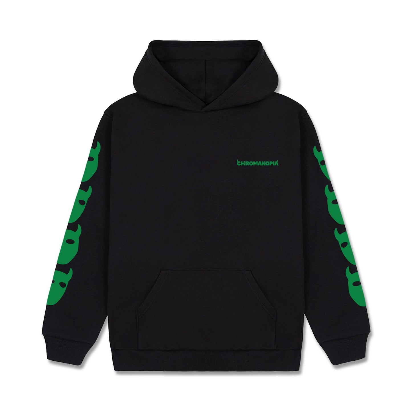 CHROMAKOPIA MERCH - CHROMAKOPIA CHEAP MASKS SIGNATURE TOUR BLACK HOODIE