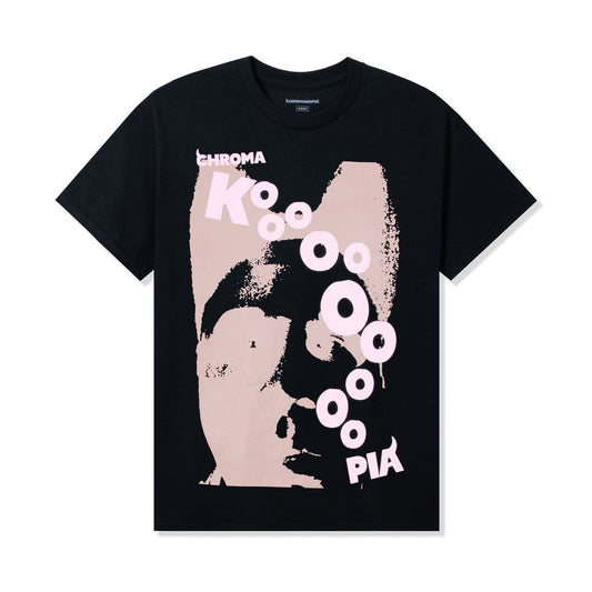 CHROMAKOPIA MERCH - CHROMAKOPIA SIGNATURE TOUR DATES PINK BLACK TEE
